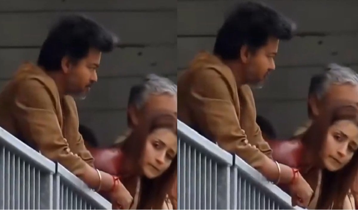 Trisha Krishnan और Vijay के नए Video से फिर उड़ी अफेयर की अफवाह, Silverstone में दिखे साथ
