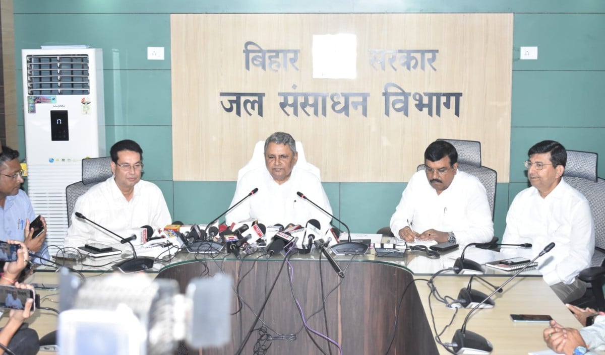 Bihar में Ganga का रिकॉर्ड जलस्तर, फिर भी बाढ़ नियंत्रण में: Vijay Kumar Chaudhary