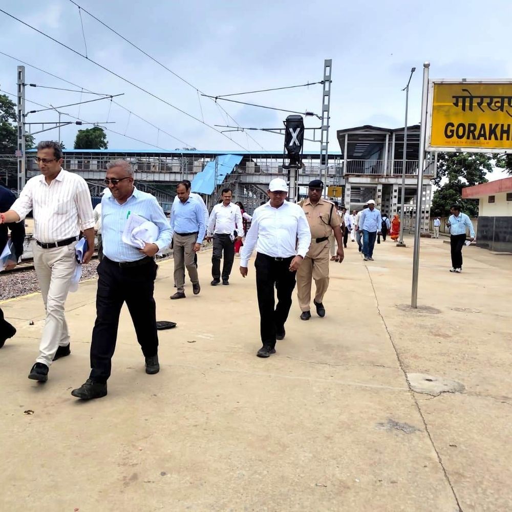गोरखपुर छावनी-उनौला के बीच दोहरीकरण पूरा:ट्रैक से पुल और सिग्नल तक हुई गहन जांच
