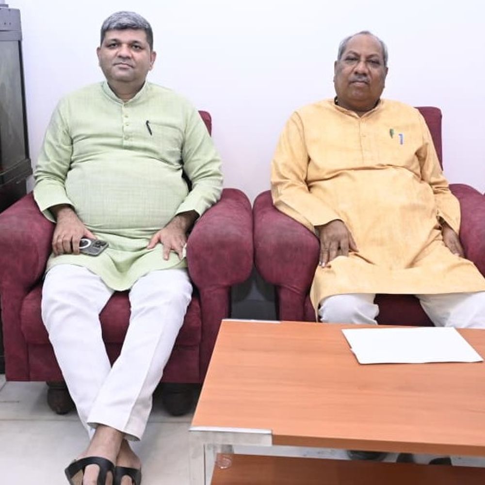 आशीष पटेल ने संजय निषाद से मुलाकात की:एनडीए में सहयोगी दलों की प्रेशर पॉलिटिक्स शुरू