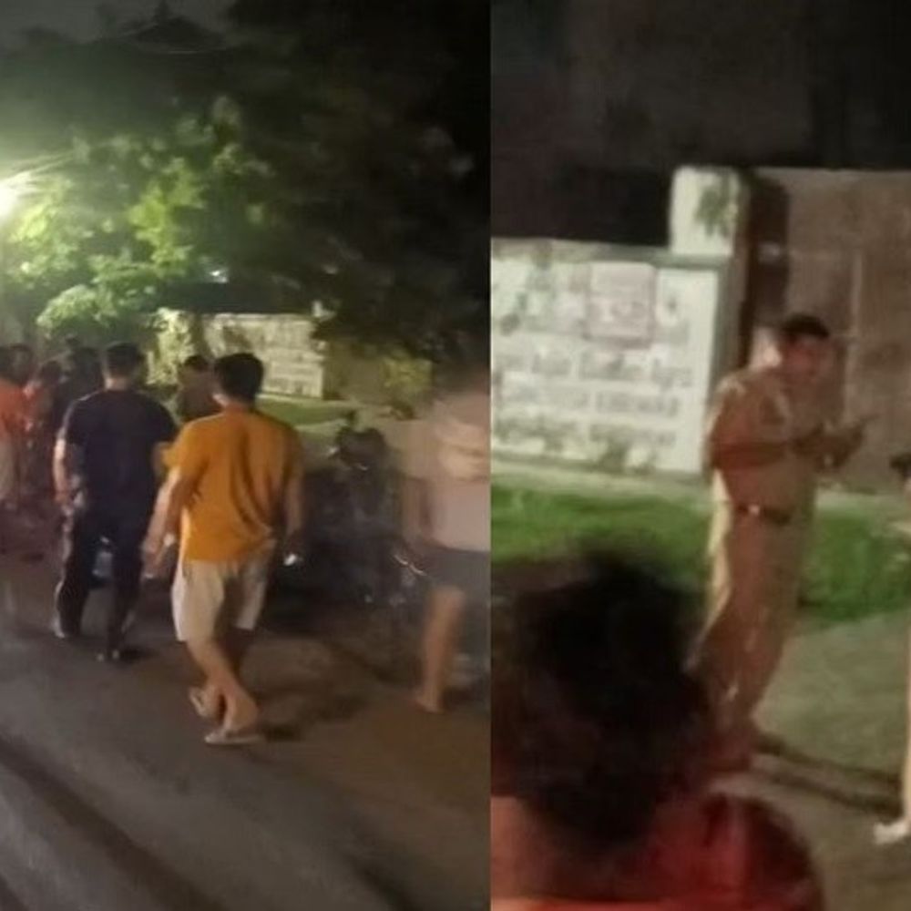 आगरा में ऑटो चालक ने किशोरी से की छेड़छाड़:शोर मचाने पर भीड़ ने चालक को पकड़कर पीटा, पुलिस ने बचाया, परिजन ने शिकायत से किया इनकार