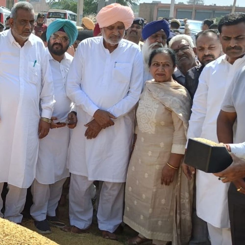 मंत्री राणा बोले, अधिक उत्पादन पर भी खरीदा जाएगा धान:गाड़ी पर HSRP नंबर प्लेट देख भड़के किसान, बोले-पुलिस नहीं काट रही चालान