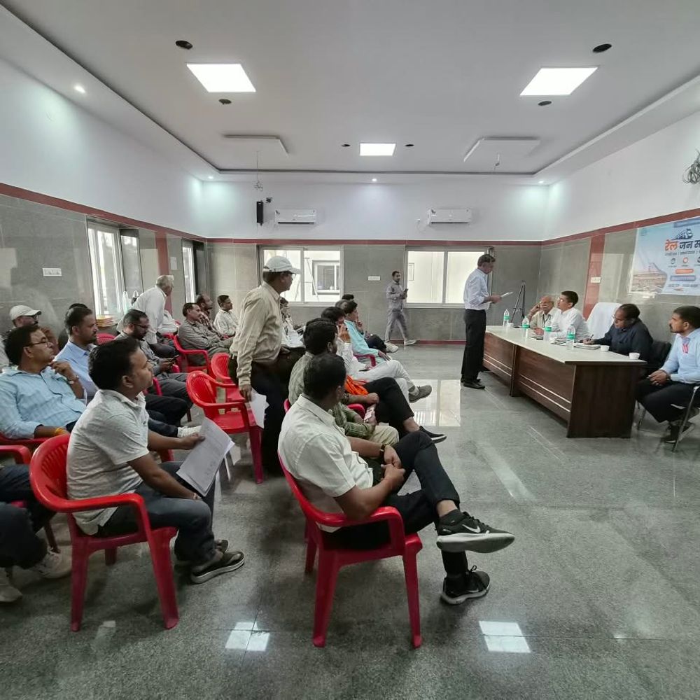 रेल जन संवाद में नई लाइन और सुविधाओं की मांग:डीडवाना-कुचामनसिटी लाइन से जयपुर की दूरी 77 KM घटेगी