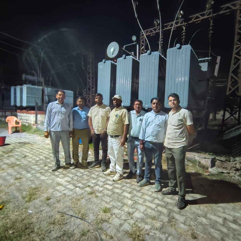 दरियापुर जीएसएस पर लगा 8 एमवीए का ट्रांसफॉर्मर:40 लाख रुपए खर्च, बिजली क्षमता बढ़ने से उपभोक्ताओं को मिलेगी राहत