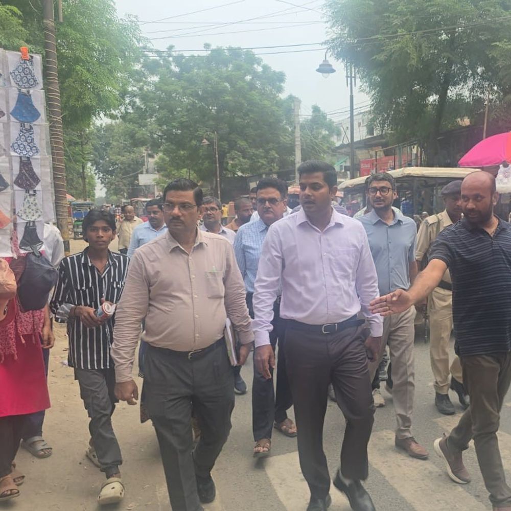 BUIDCO नाला निर्माण की जांच तेज:खगड़िया में SDM ने लेवल-एलाइनमेंट और क्वालिटी की जांच की