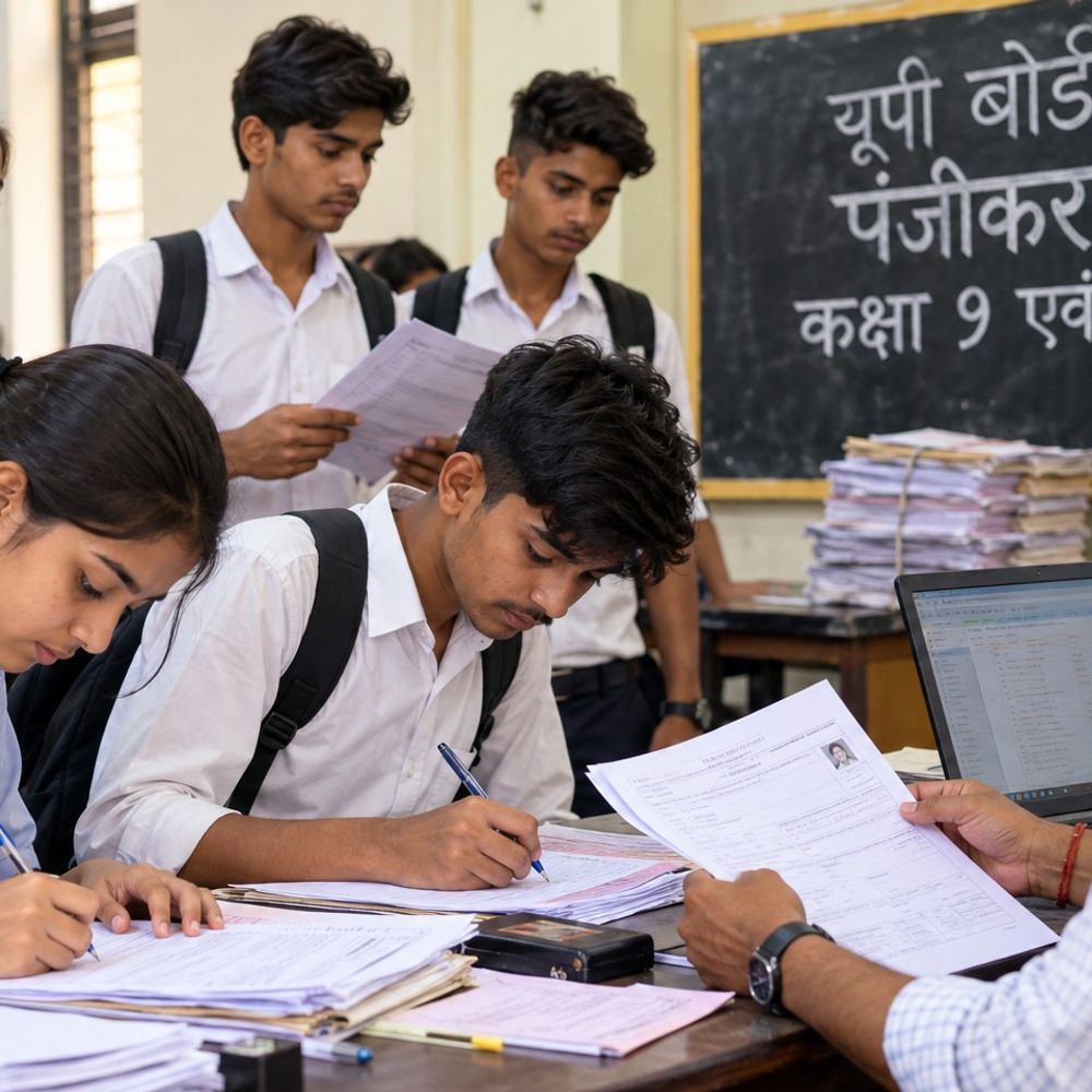 यूपी बोर्ड में घट रहा छात्रों का रुझान:2 साल में हाईस्कूल और इंटर में गिरावट; डीआईओएस बोले- सीबीएसई की ओर जा रहे बच्चे