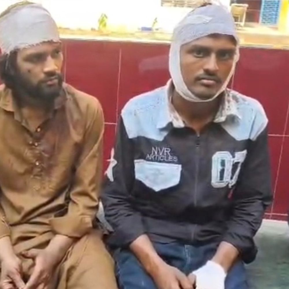मुरादाबाद में 2 पक्षों में संघर्ष:लाठी डंडे चलने से 3 के सिर फटे,