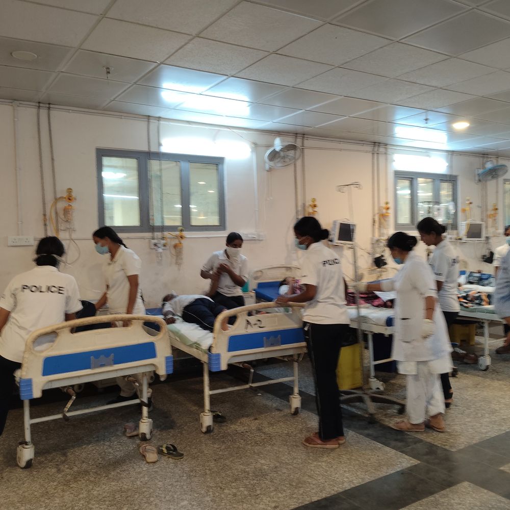 दरभंगा में BSAP जवानों की तबीयत बिगड़ी:टियर गैस की ट्रेनिंग मिल रही थी, उल्टी होने के बाद 122 जवानों को भेजा अस्पताल