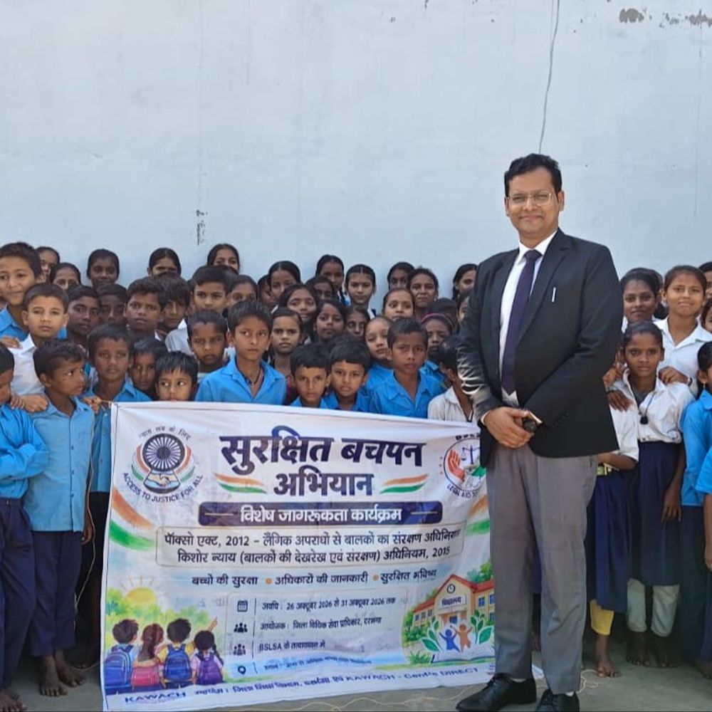 स्कूलों में बच्चों को बाल संरक्षण कानूनों की जानकारी दी:शोषण और बाल श्रम से बचाने की पहल, बच्चों को उनके अधिकार बताए