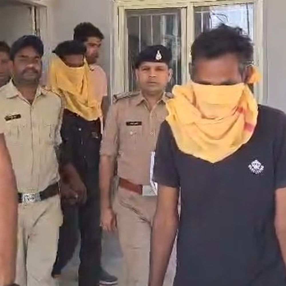 गुना जेल से निकलते ही करने लगे तस्करी:5 किलो से ज्यादा गांजे के साथ दो तस्कर गिरफ्तार; दोनों उड़ीसा के रहने वाले हैं