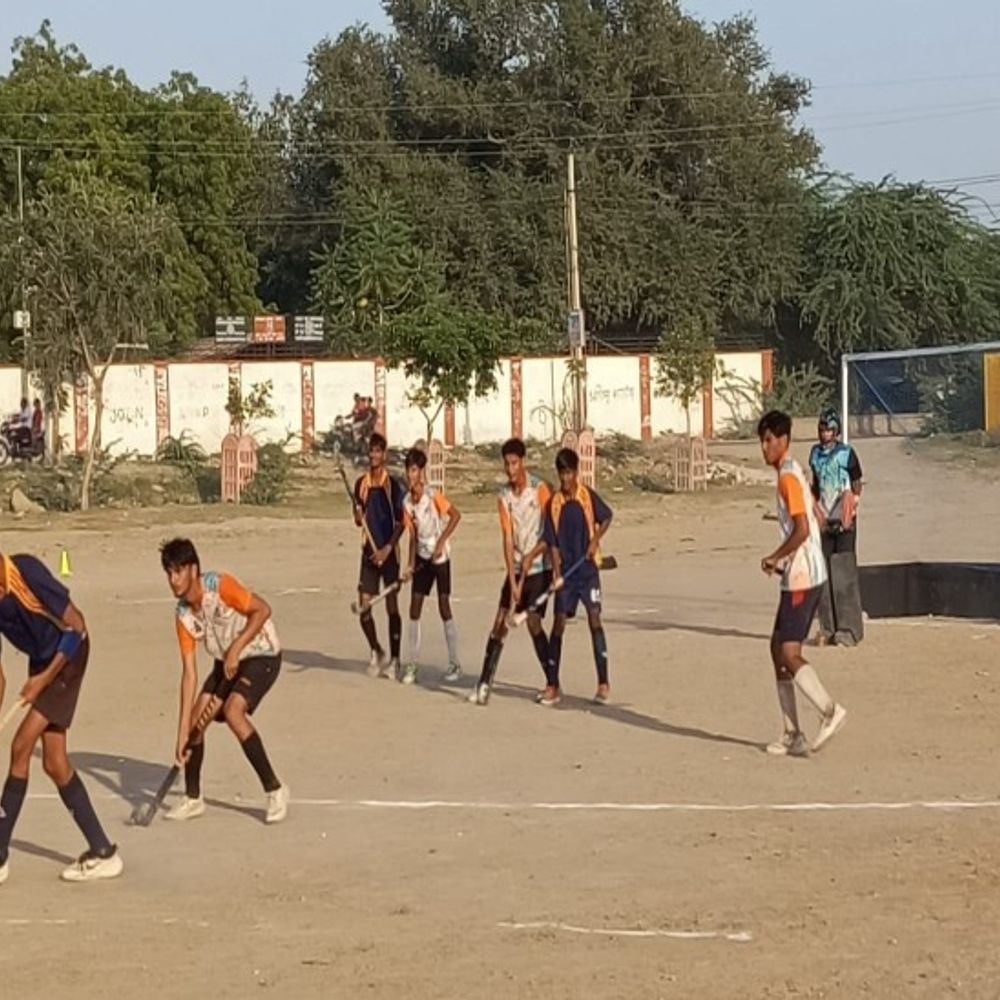 स्टेटलेवल हॉकी टूर्नामेंट के क्वार्टर फाइनल में हारी टोंक टीम:अलवर-श्रीगंगानगर और भीलवाड़ा-हनुमानगढ़ में होंगे सेमीफाइनल मुकाबले