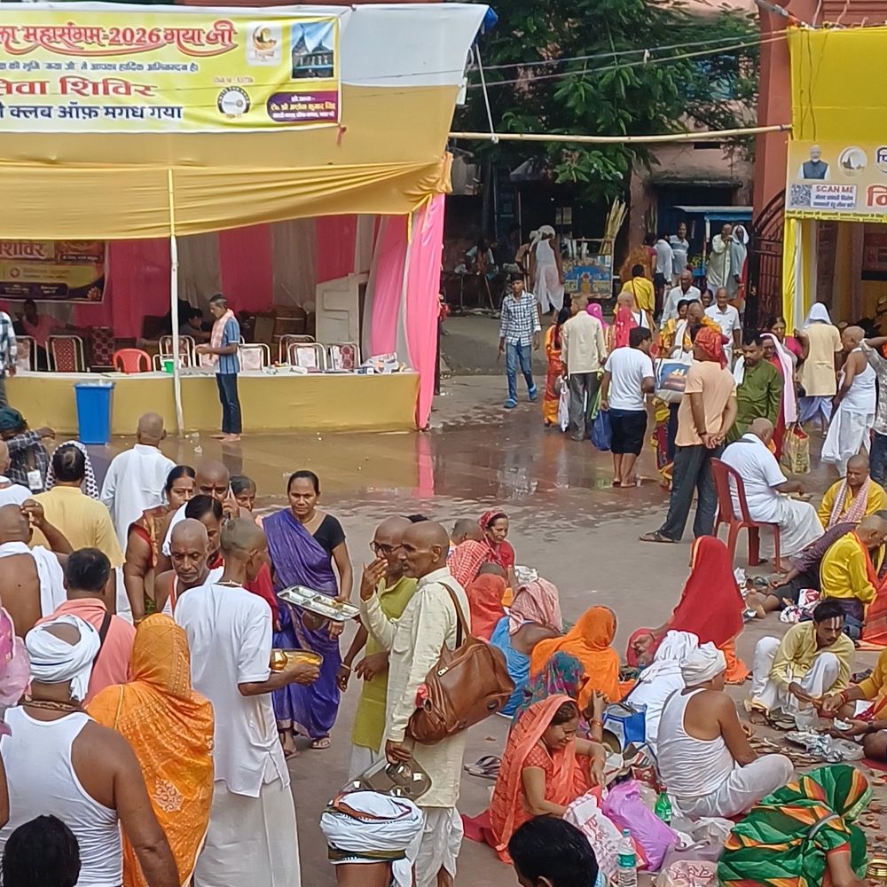 गयाजी में अब तक 16.61 लाख श्रद्धालुओं ने किया पिंडदान:बुधवार 3.95 लाख तीर्थ यात्री पहुंचे; AI तकनीक से 16 हजार यात्रियों की मदद, कंट्रोल रूम में 270 कंप्लेन