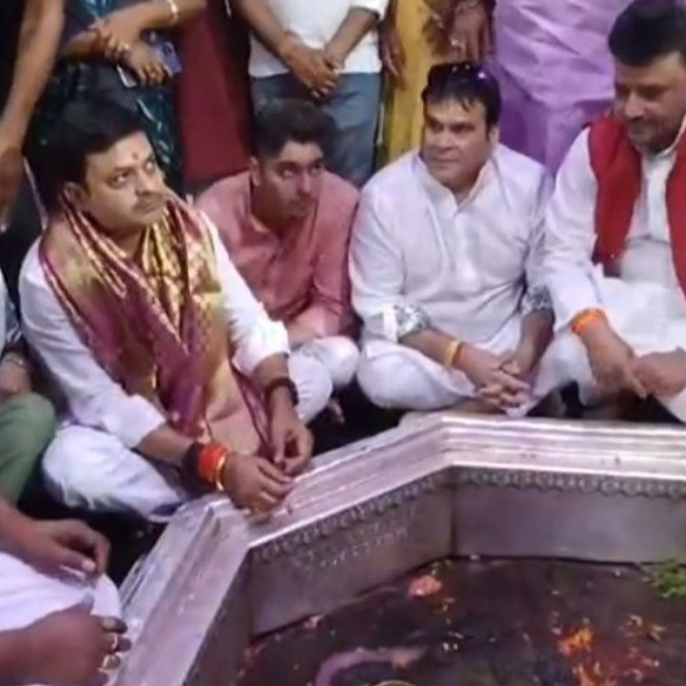 गयाजी में गोलीकांड के पीड़ित परिवार से मिलेंगे मंत्री:संजय सिंह बोले- हरसंभव मदद दिलाएंगे, विष्णुपद में की पूजा; मत्था टेका
