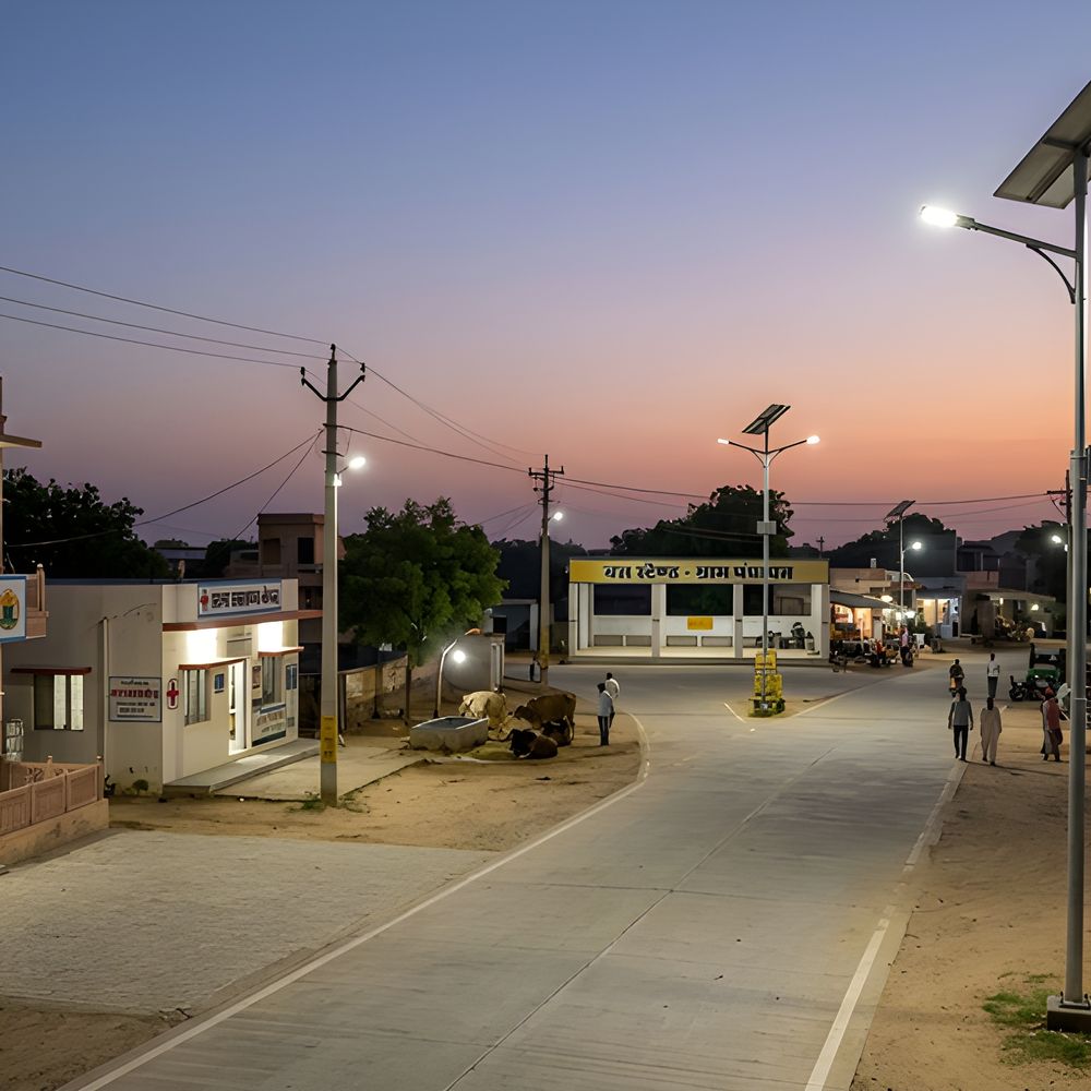 एससी-एसटी और कच्ची बस्तियों से शुरुआत, पोल नहीं वहां सोलर लाइटें लगेंगी