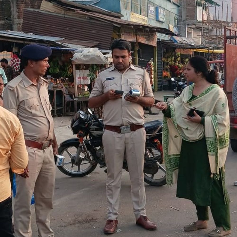 बांका में गाड़ी चेकिंग अभियान, 365 गाड़ियों पर कार्रवाई:45.68 लाख का जुर्माना लगा, सड़क दुर्घटनाएं रोकने के लिए चल रहा अभियान