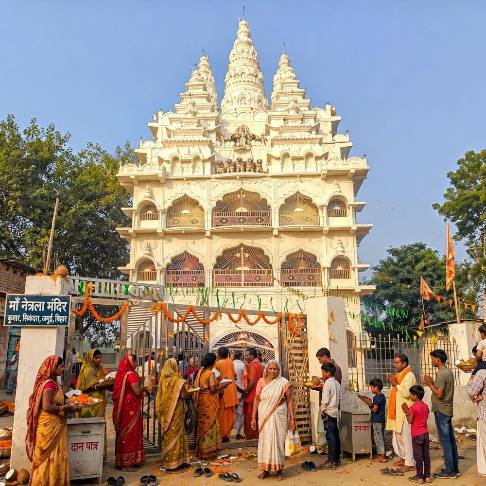 मां नेतुला धाम में संतानसुख के लिए आते हैं भक्त:2600 साल पुराने इस धाम का जैन धर्म से भी है संबंध, नवरात्र में कठिन व्रत
