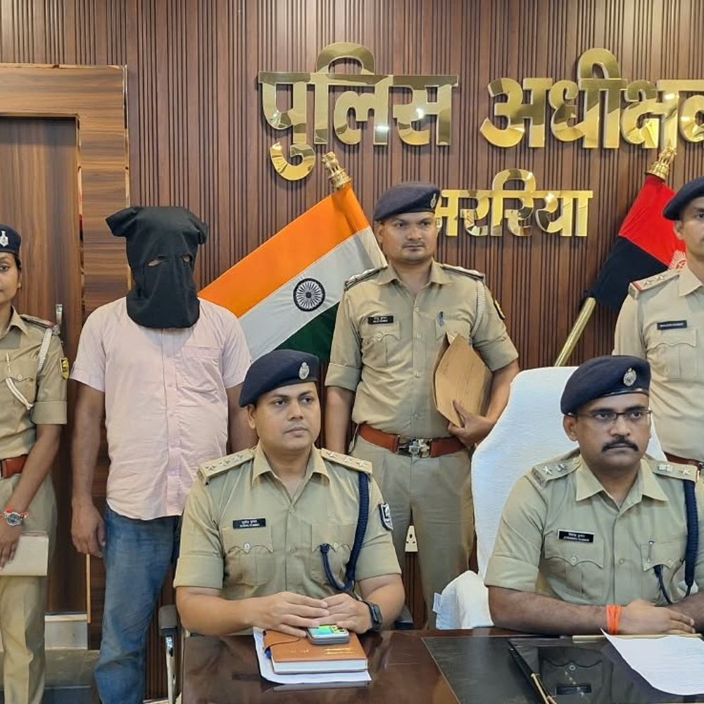 अररिया में 2.17 लाख के जाली नोट मिले:एक गिरफ्तार; सिलीगुड़ी से लेकर आया था 500 के 434 नोट, मोबाइल से नेटवर्क खंगालेगी पुलिस