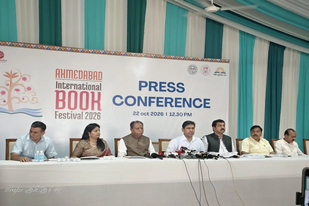 अहमदाबाद इंटरनेशनल बुक फेस्टिवल के लिए सजी 700 से अधिक स्टॉल्स