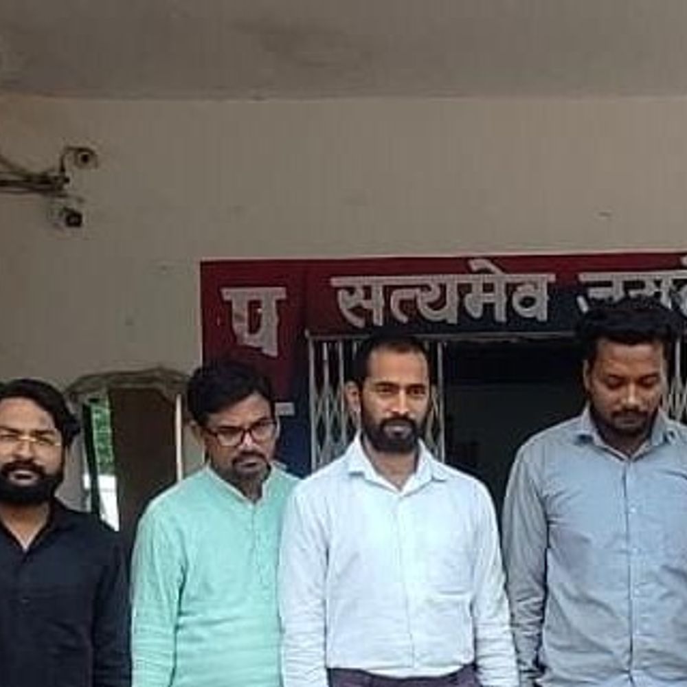 22 कैरेट बताकर 18 कैरेट के गहने बेचे, 4 गिरफ्तार:कोरबा में अंतरराज्यीय गिरोह का खुलासा, गोल्ड लोन कंपनियों से भी ठगी का आरोप