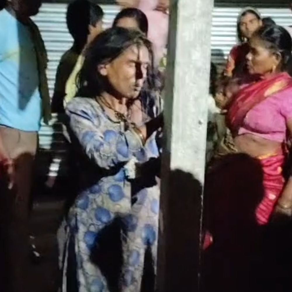 छह साल की बच्ची को साथ लेजा रही थी महिला:परिजनों ने पकड़ा, बच्ची सुरक्षित; पुलिस बोली-महिला मानसिक रूप से अस्वस्थ