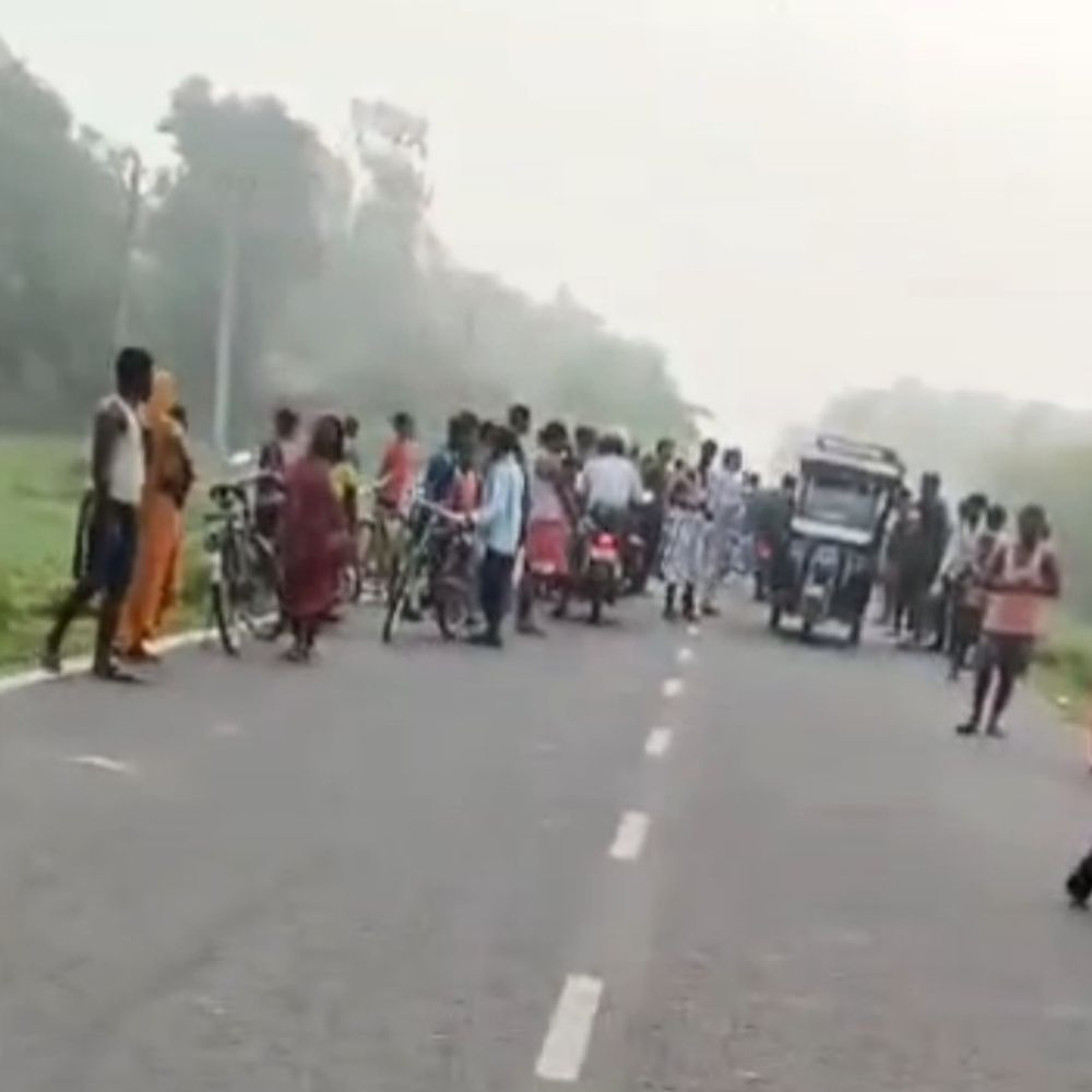 बेकाबू बाइक पलटी, एक की मौत:मधुबनी में पुलिस ने बाइक जब्त की, घर से काम के लिए निकला था