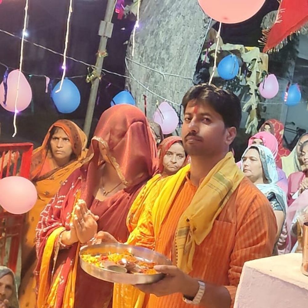रायबरेली में भागवत कथा आयोजित:मां फूलमती मंदिर परिसर गुंजायमान, भोला बाबा सानिध्य धार्मिक अनुष्ठान संपन्न