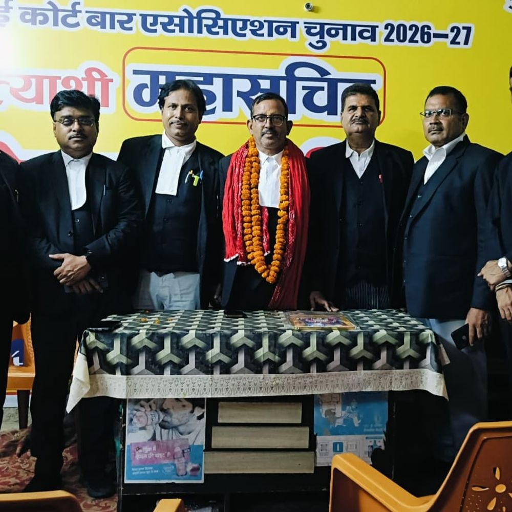 बार महासचिव ने की प्रेस वार्ता:अधिवक्ताओं के हित में अस्पतालों में अलग काउंटर और हेल्थ कार्ड की पहल