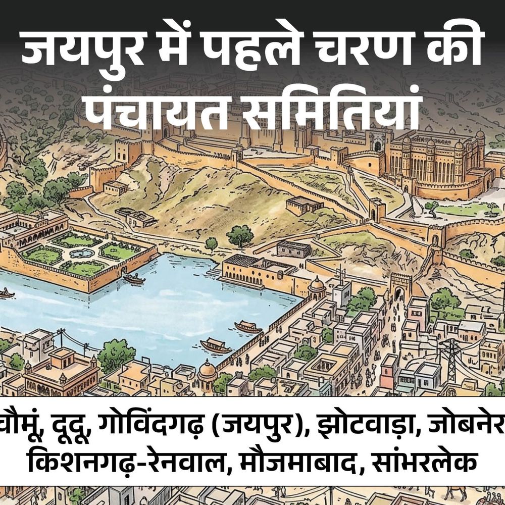 जयपुर की 212 ग्राम पंचायत में सरपंच के दावेदार:पहली बार देखिए चुनाव की तैयारी कर रहे दावेदारों के नाम, पढ़ें पूरी लिस्ट