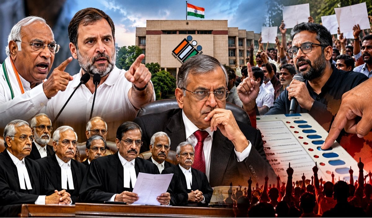 CEC ज्ञानेश कुमार पर घमासान के बीच 42 पूर्व जजों ने किया विपक्ष पर जोरदार पलटवार, मामले में आया गजब का टि्वस्ट