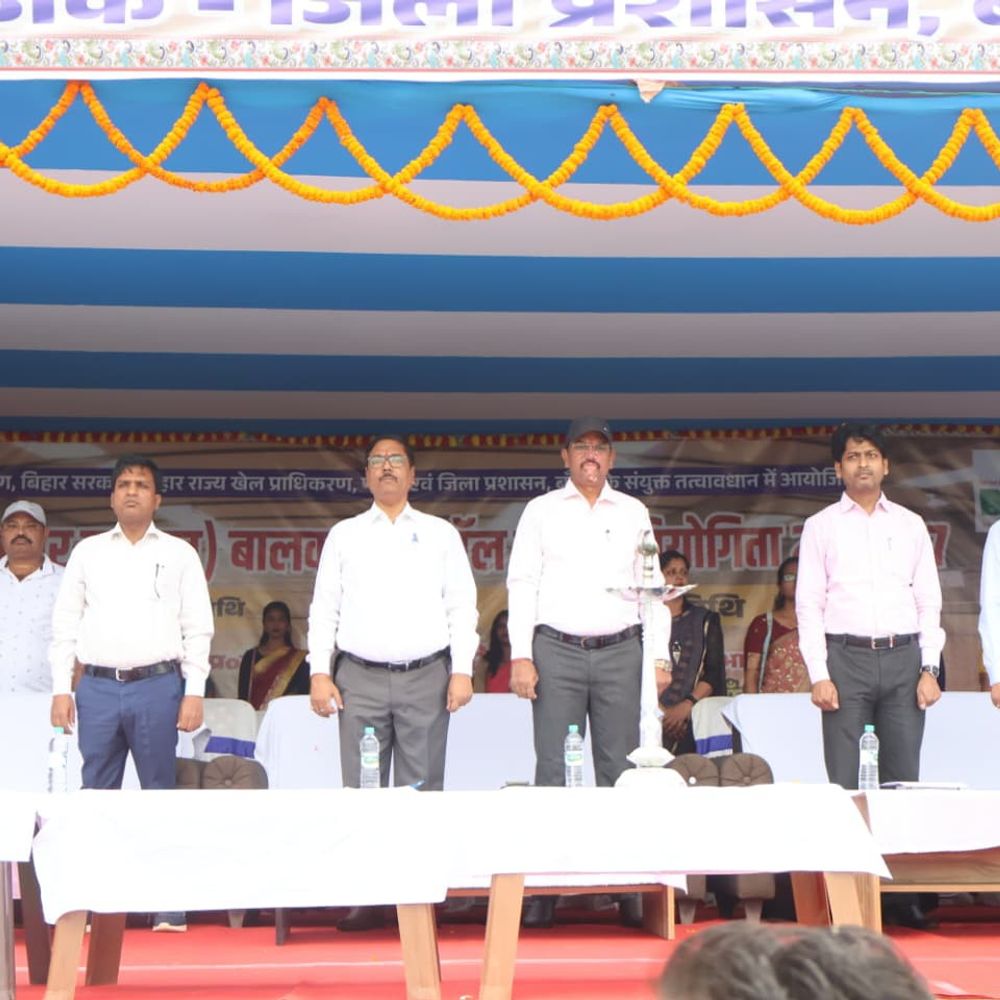 बांका-राज्यस्तरीय वॉलीबॉल प्रतियोगिता शुरू:पहले दिन 24 मुकाबले,  मुंगेर, दरभंगा, भागलपुर और मगध की टीमों ने दर्ज की जीत