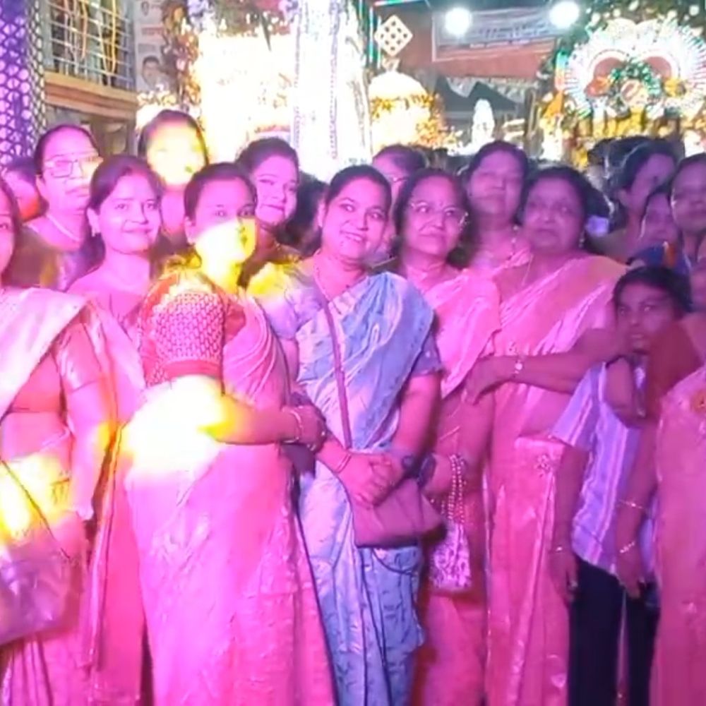 महाराजा अग्रसेन का 5150वां जन्मोत्सव धूमधाम से मनाया गया:भव्य शोभायात्रा में 24 से ज्यादा झांकियां, 501 महिलाओं ने एक रंग के कपड़े पहने
