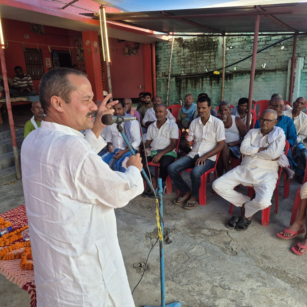 किसान नेता बोले-‘डेयरी-मक्का उद्योग से रुकेगा पलायन’:खगड़िया में कृषि आधारित उद्योग लगाने की मांग, 8 अक्टूबर की महापंचायत