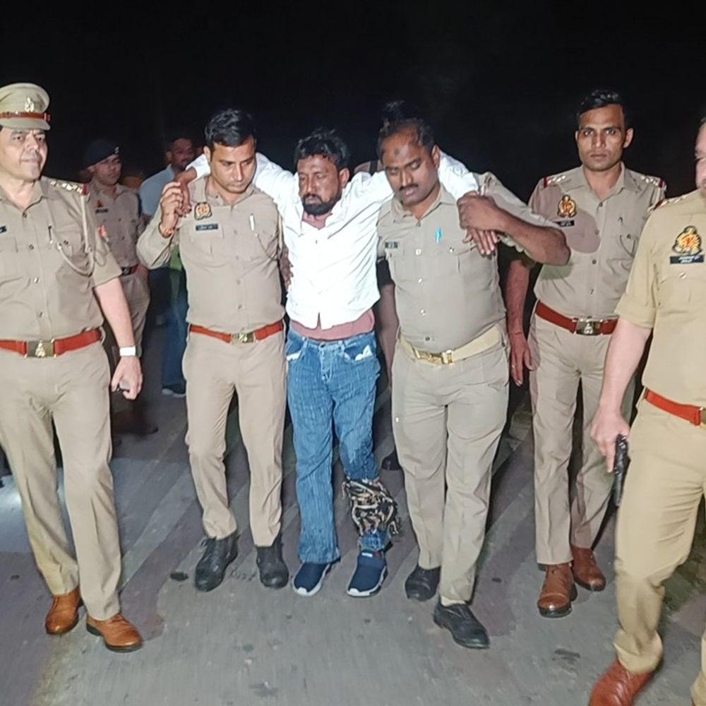 मुजफ्फरनगर में टप्पेबाज पुलिस मुठभेड़ में घायल:महिला से ठगे थे दोनों कुंडल, घेराबंदी पर फायरिंग कर भाग रहा था आरोपी, 14 मुकदमे पहले से हैं दर्ज
