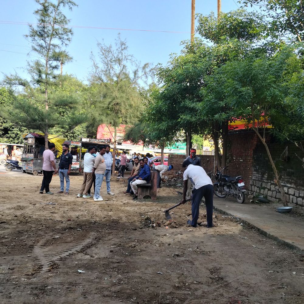 सफाई पूरी, आज ठेले व सब्जी वाले शिफ्ट होंगे