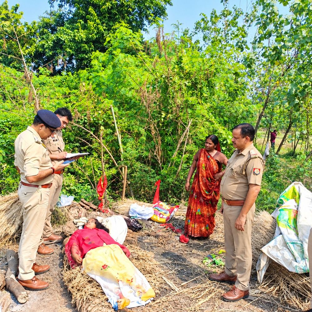 श्मशान घाट में रुकवाया बीएससी छात्रा का अंतिम संस्कार:नवाबगंज में बड़ी बहन ने जताया हत्या का संदेह, पोस्टमार्टम के लिए भेजा