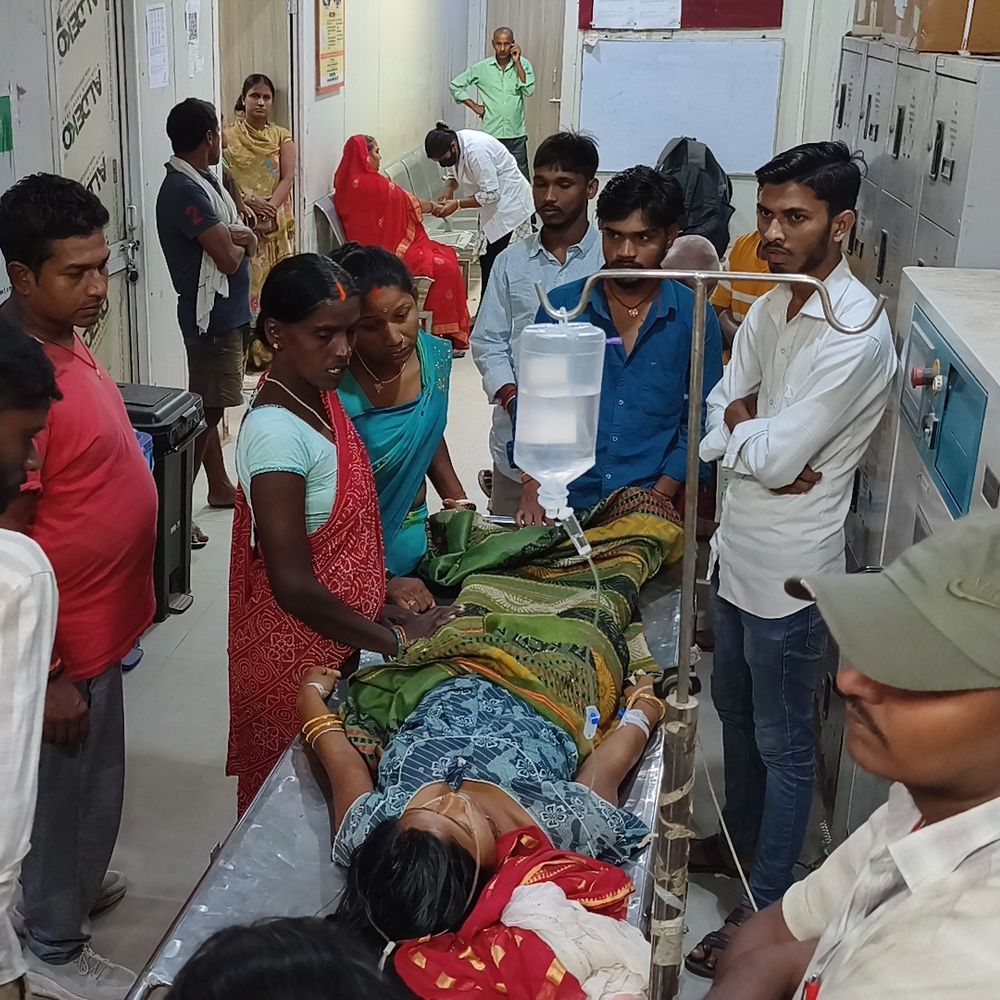 रेफरल अस्पताल में प्रसव के बाद महिला की मौत:परिजनों ने इलाज में लापरवाही का आरोप लगाया, ऑपरेशन से बच्ची को दिया था जन्म