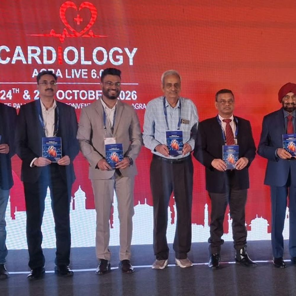 सर्जरी के बिना भी जटिल हृदय रोगों का इलाज संभव:नई तकनीकों पर मंथन, आगरा राष्ट्रीय सम्मेलन में जुटे 450 कार्डियोलॉजिस्ट
