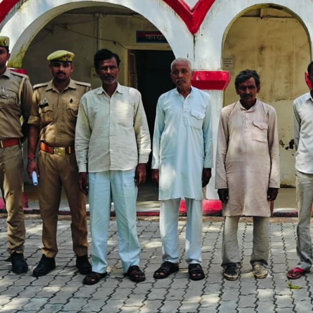 नंदवारा हत्याकांड, 4 आरोपियों की रिमांड पर आदेश सुरक्षित:बांदा में एसआईटी ने मांगी 8 घंटे की कस्टडी; आज आ सकता है फैसला