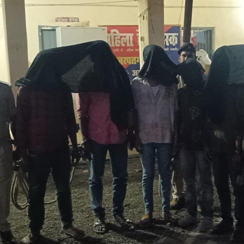 अररिया में STF टीम पर हमला, 6 गिरफ्तार:देसी कट्टा और 5 खोखे बरामद, जांच के लिए SIT गठित