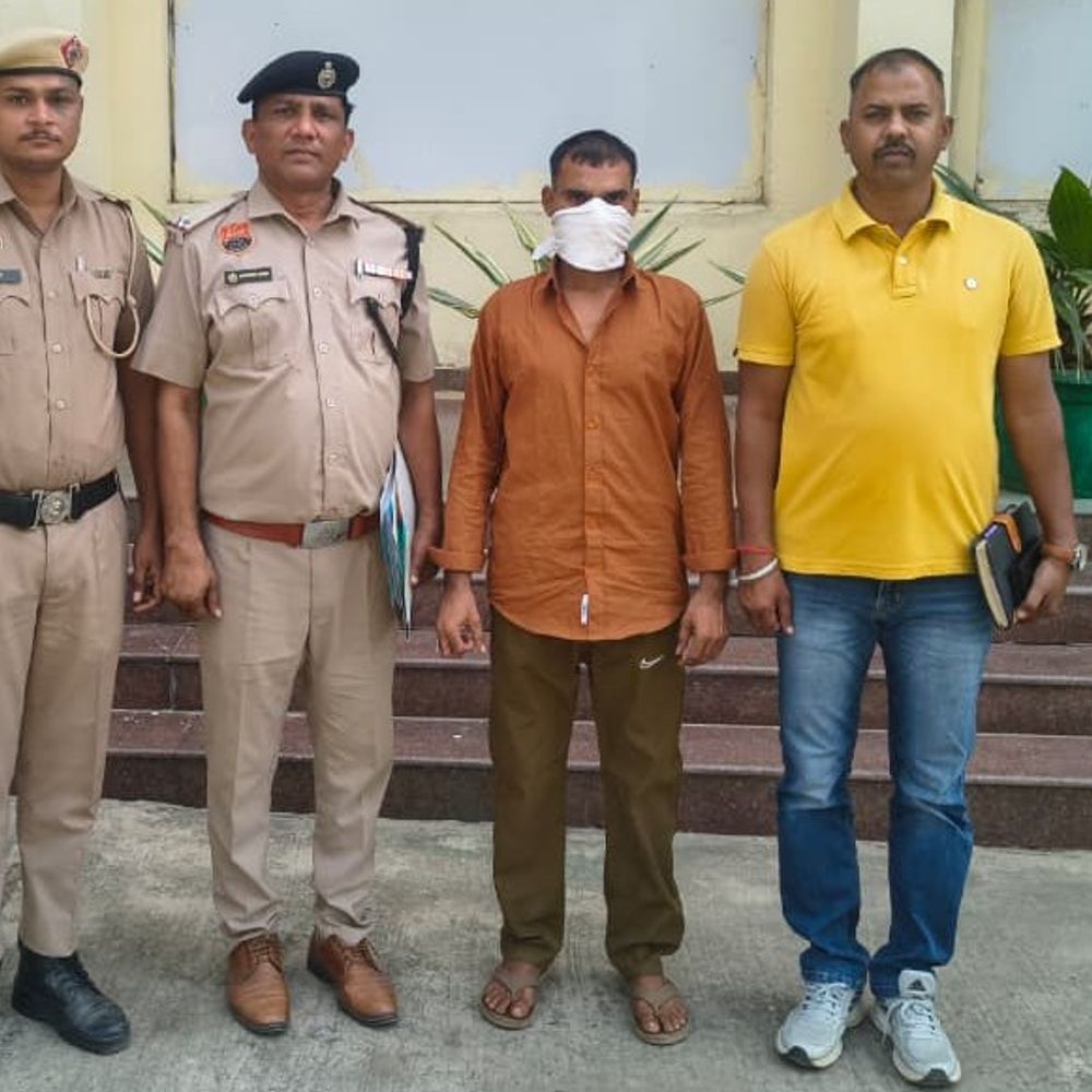 पलवल में 3 लाख ठगने वाला आरोपी अरेस्ट:सस्ते में सोना देने का दिया लालच, रेस्ट हाउस के पास बुलाया, ₹60 हजार बरामद