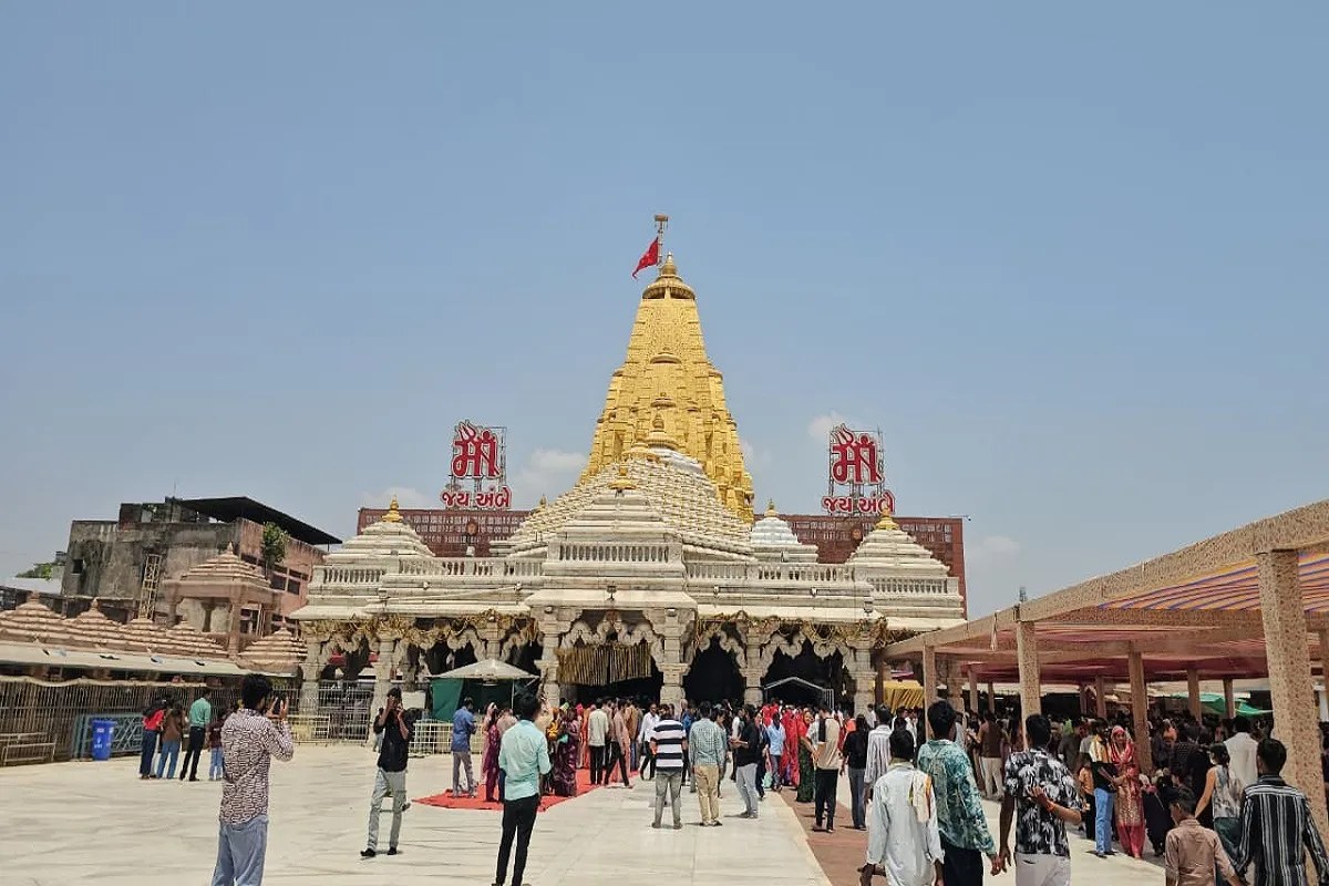 अंबाजी शक्तिपीठ मां अंबा का धाम, जहां मूर्ति नहीं वीसा यंत्र है आराध्य, माता सती का हृदय गिरने की है मान्यता