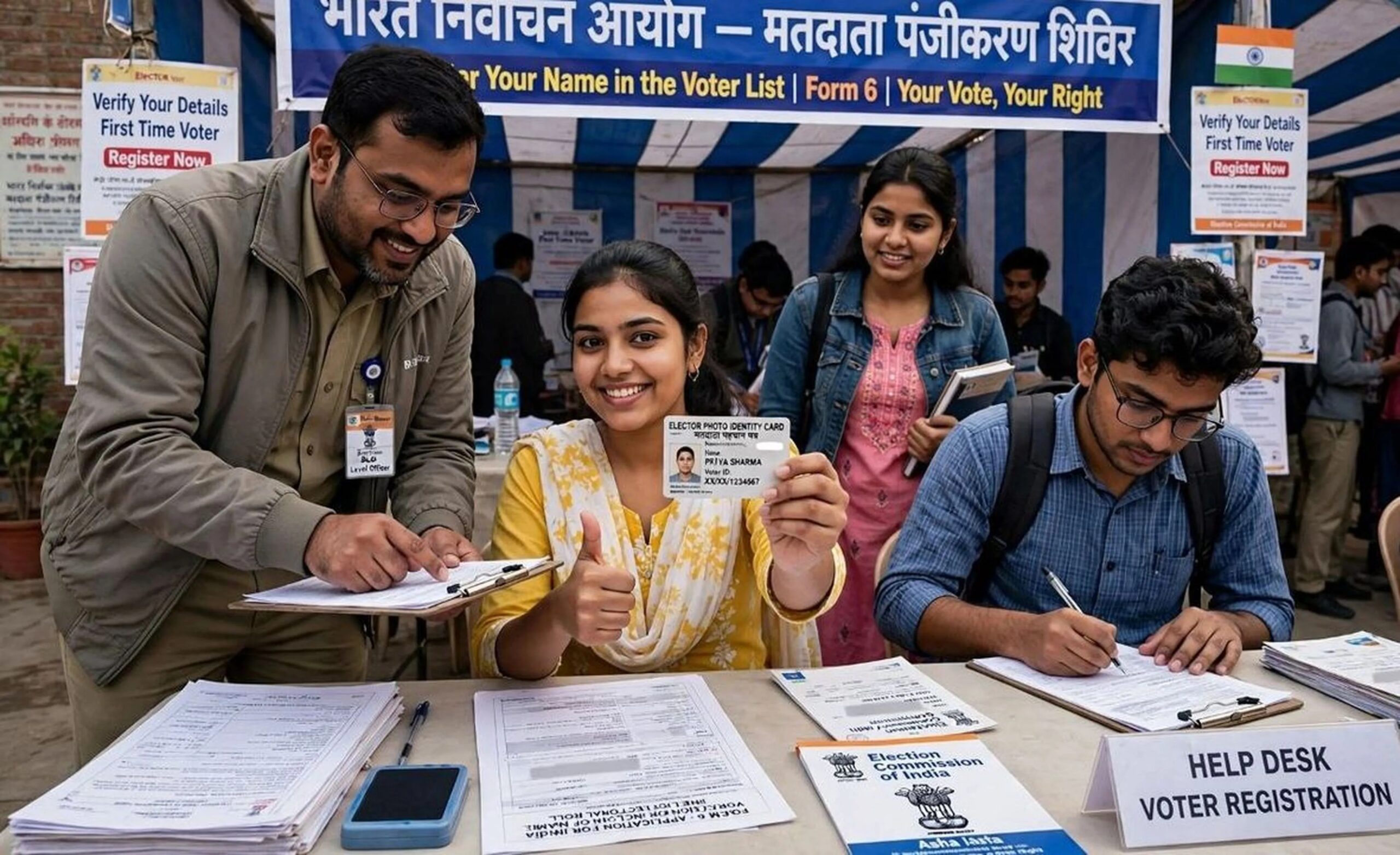 SIR में कटे मतदताओं के नाम वापस जुड़ेंगे, 22 दिन में 8003 फार्म जमा