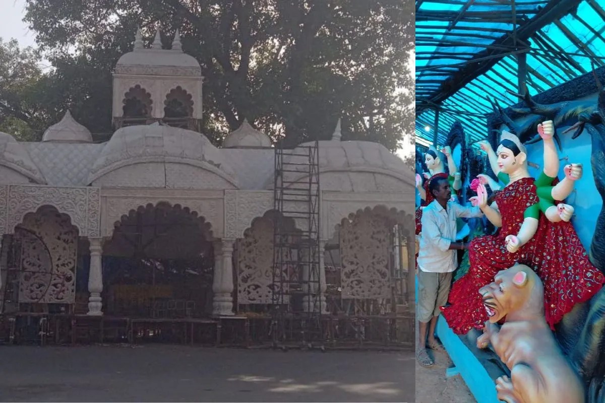 रायपुर में नवरात्र की तैयारी तेज, 20% महंगी हुईं मां दुर्गा की मूर्तियां, कहीं जयपुर राजवाड़ा तो कहीं बदलेगा मां का श्रृंगार