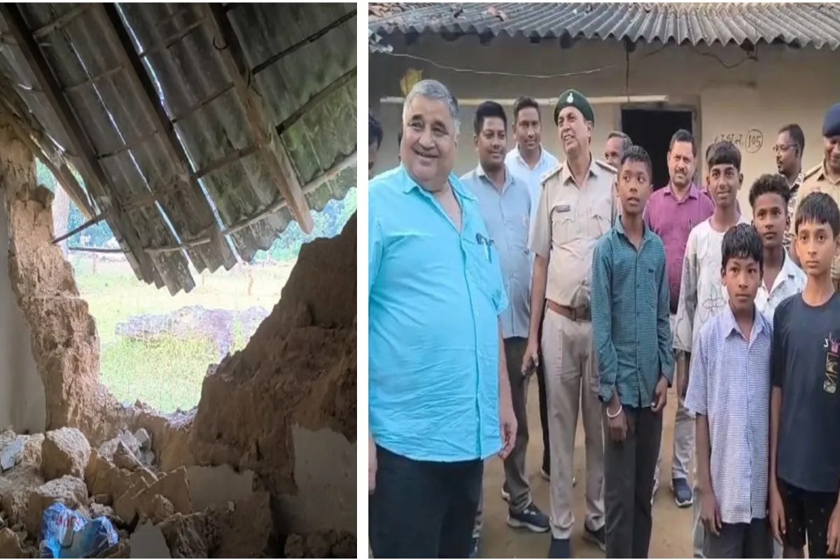 Elephants in Surguja: 12 हाथियों के दल ने मचाया उत्पात, 2 मकान तोड़े, रौंद डाली फसल, मिलने पहुंचे मंत्री राजेश अग्रवाल