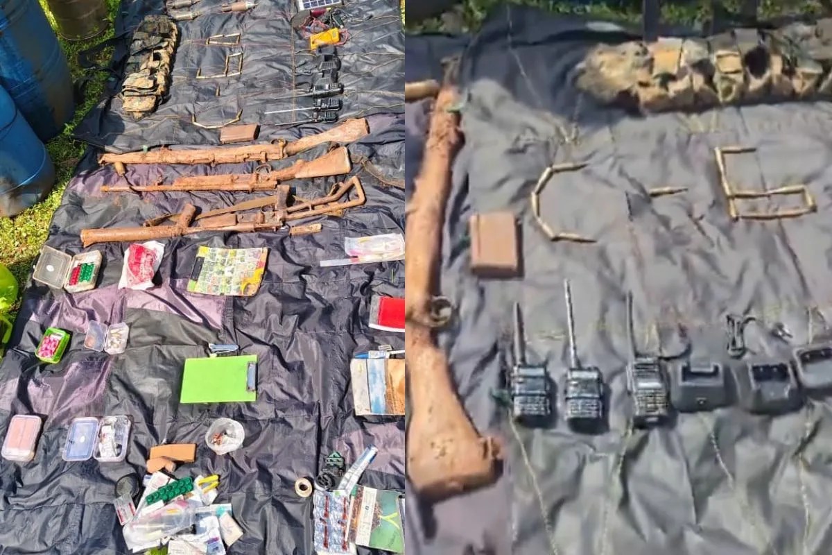 Weapons, Explosives Recovered from Naxal Hideout in Gadchiroli; Police Destroy Explosives on Spot