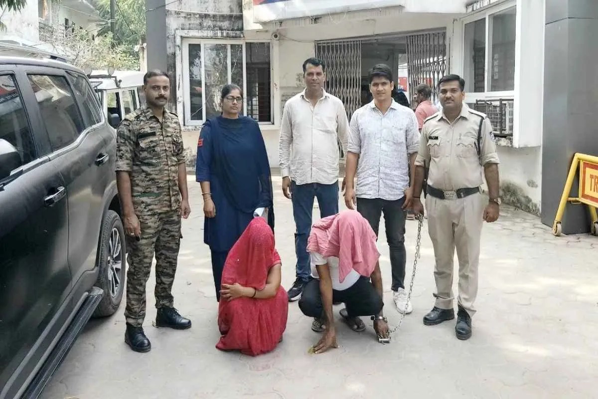 रेस्ट हाउस के पास से बातों में फंसाकर घर ले जाती थी महिला, भिंड में पकड़ाई हनीट्रैप गैंग