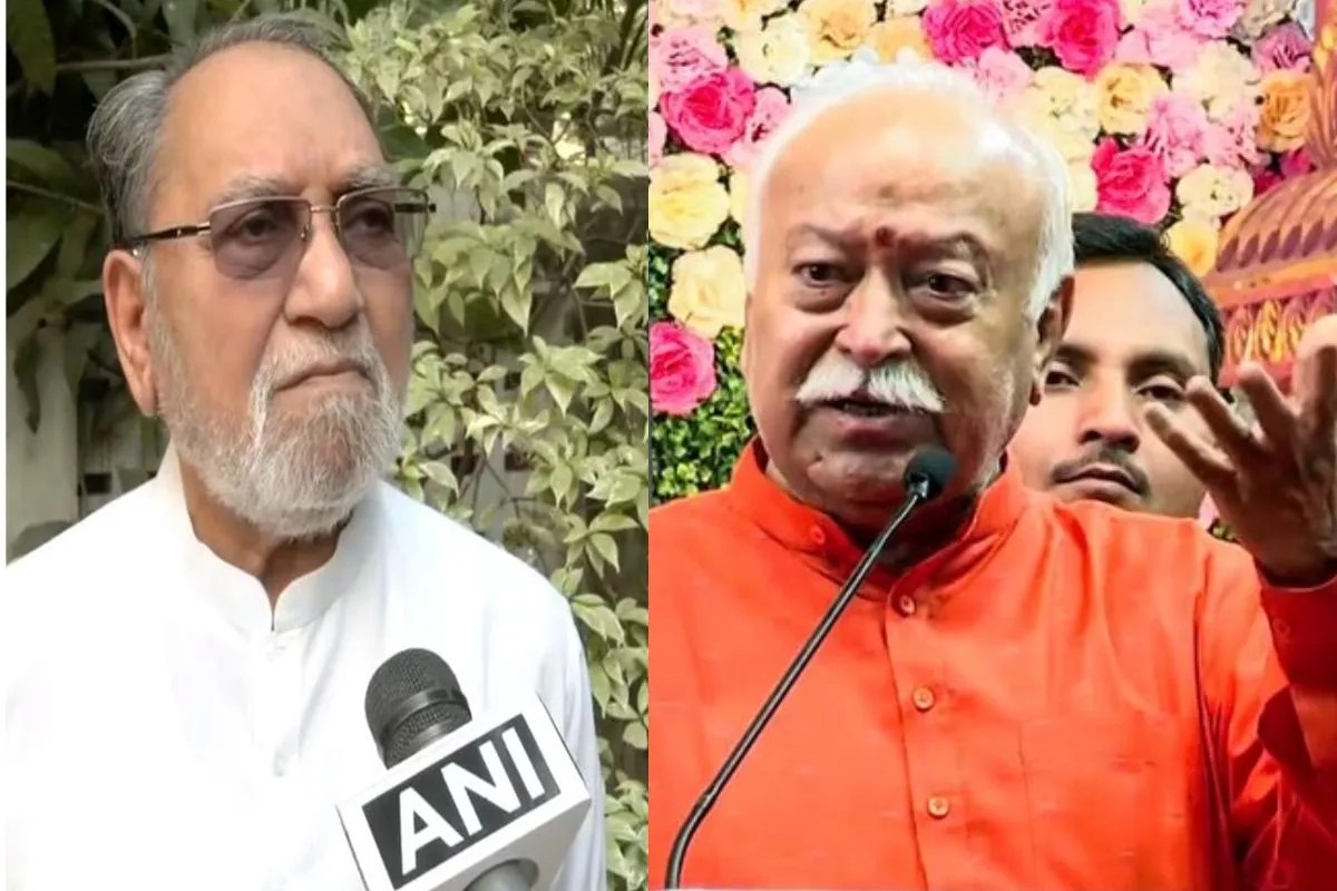 मोहन भागवत पर भड़के हुसैन दलवई, बोले- पहले अपने संगठन को संभालिए, गांधीजी के विचारों पर रखिए भरोसा