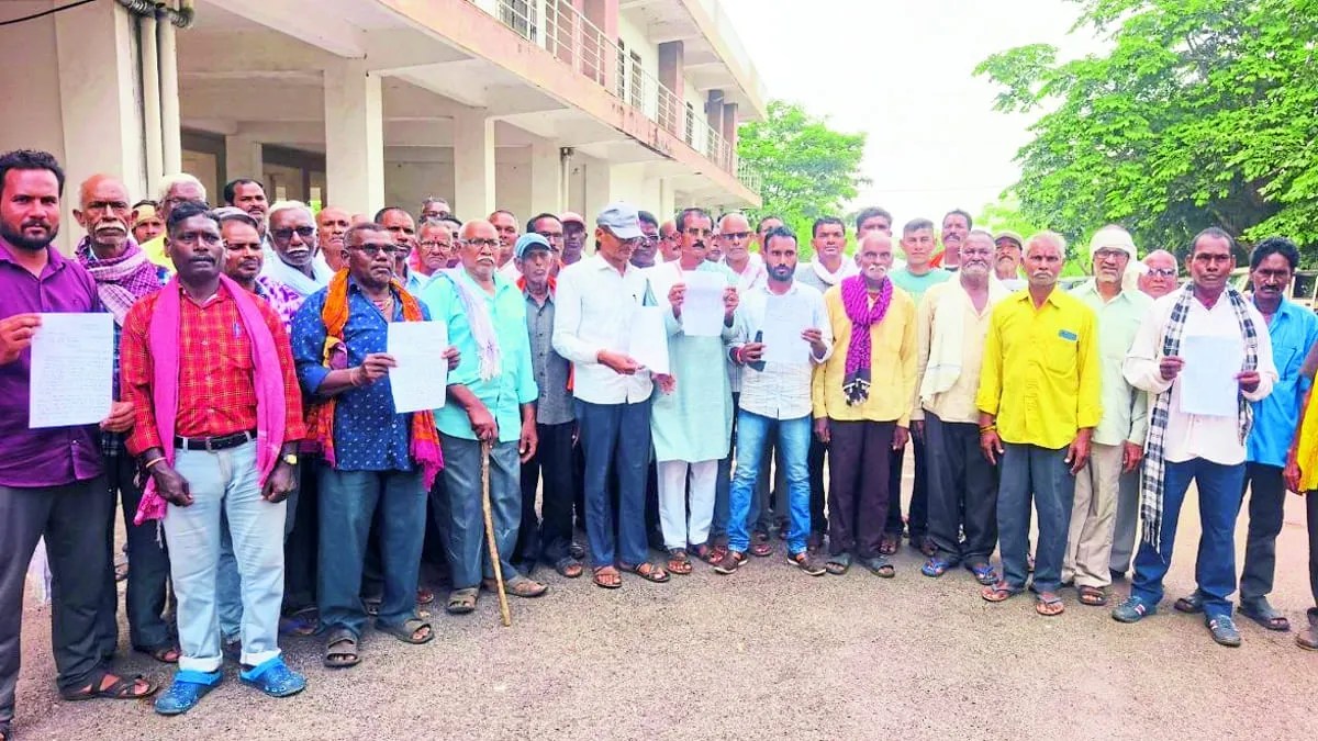 105 किसानों का 70 एकड़ में चना बर्बाद, बीमा मिला सिर्फ चार को