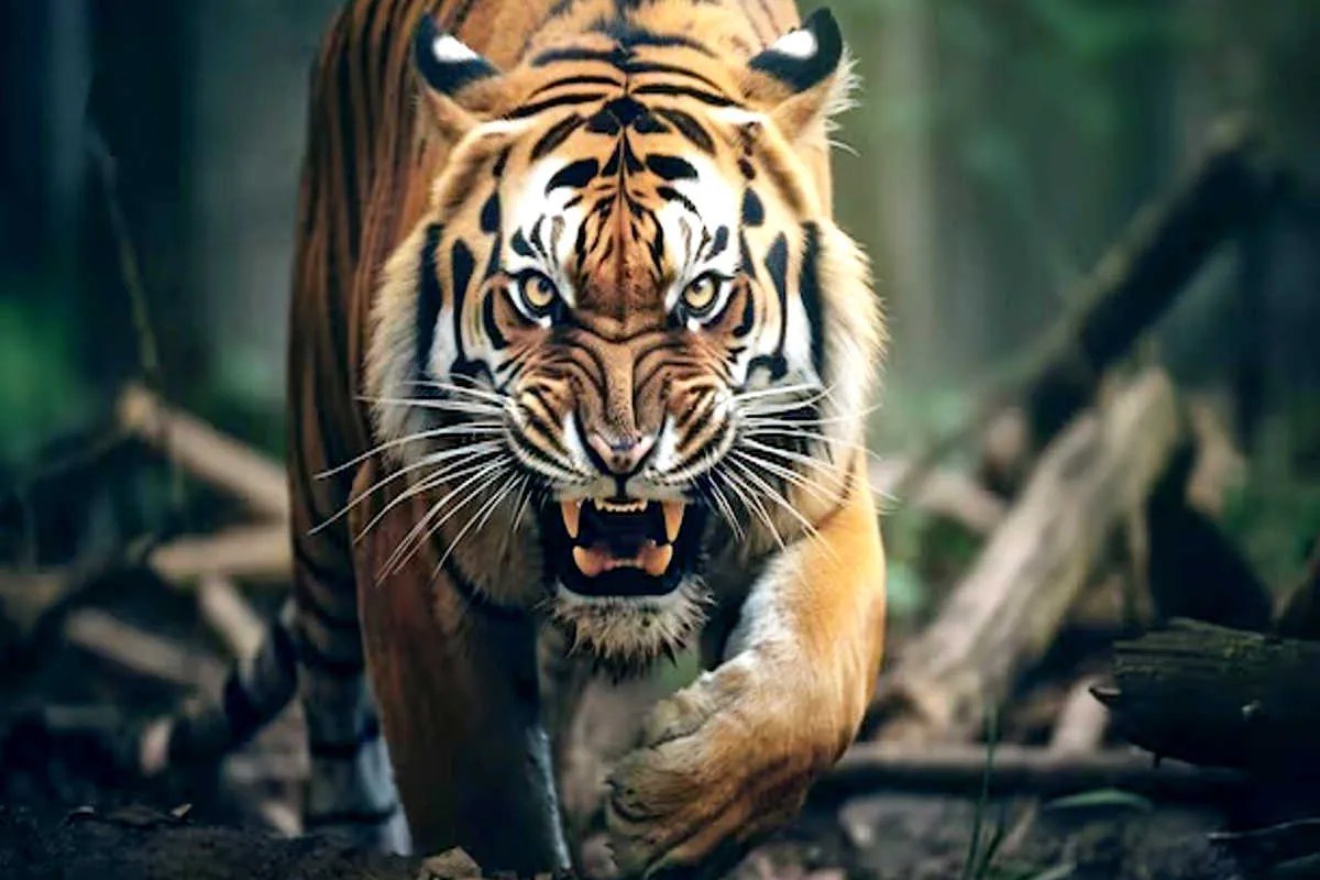 Tiger Attack: पति से कुछ दूरी पर काम कर रही थी पत्नी, अचानक बाघ ने किया हमला, खून से लथपथ शव देखकर निकली चीख