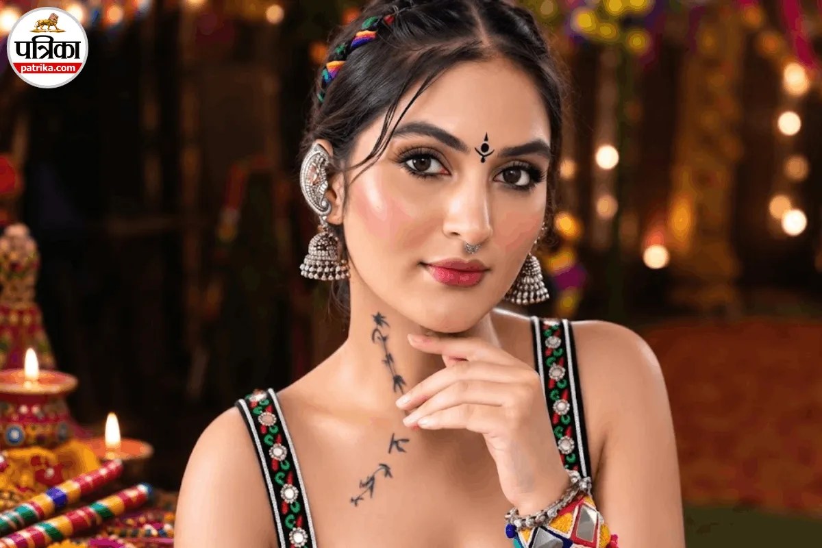 गरबा लुक को बनाना है खास तो ट्राई करें गोल, माइक्रो, रंगीन और स्टाइलिश बिंदी डिजाइन